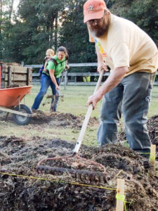 Sheet mulching tutorial - compost